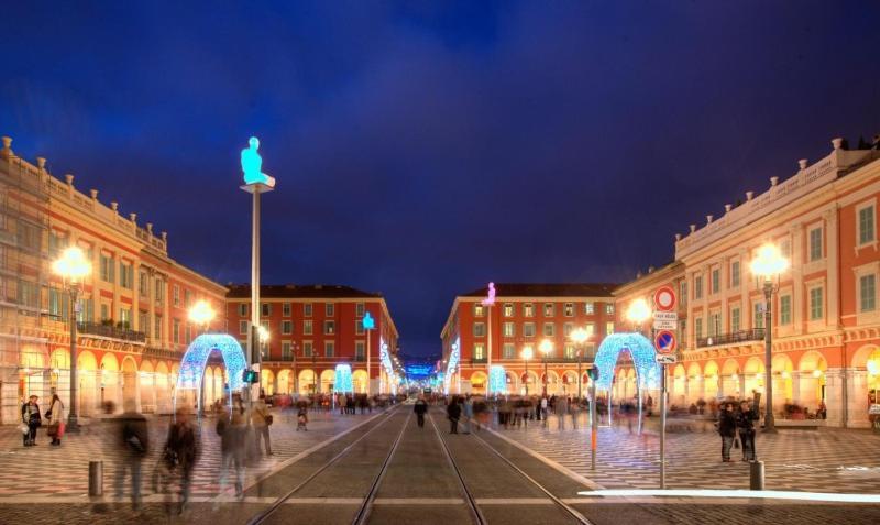 Nice Center Apartment, Place Massena Buitenkant foto
